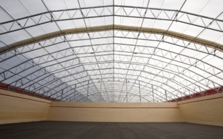 Finest-Hall Factory OÜ toodetud ja paigaldatud PVC puistehalli vaheseinad.